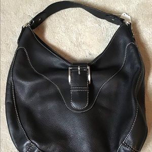 Michael Kors black leather purse
